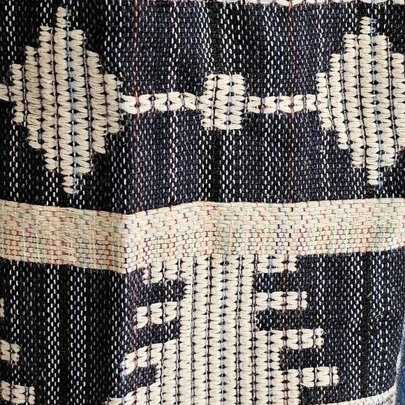 BDG Southwestern Womens Faded Denim Jean Jacket Size Medium - Picture 9 of 16